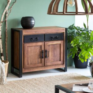 Vandana Stellar Optima acacia wood sideboard, 100 cm, Havana