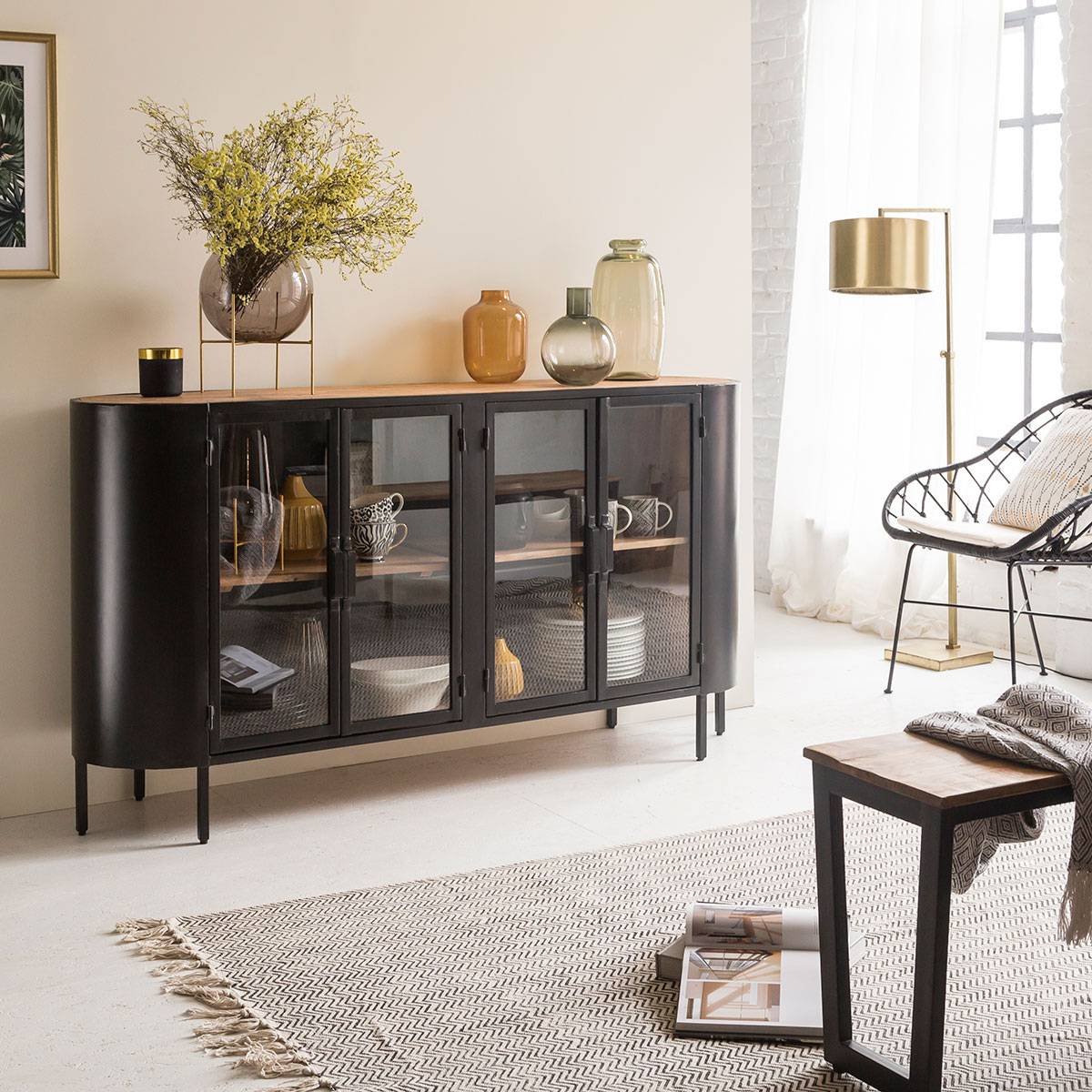 Vandana Radiant Aston metal display cabinet Vandana Radiant Aston metal display cabinet