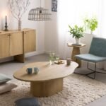 Vandana Aston Grand Mango Wood Cloud Coffee Table