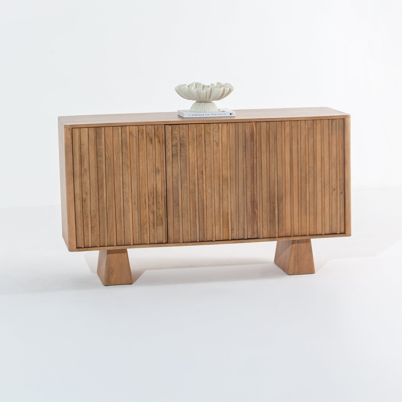 Vandana Falcon Ultra 3-Door Wooden Sideboard with Elegant Storage for Modern Home Interiors Vandana Falcon Ultra 3-Door Wooden Sideboard with Elegant Storage for Modern Home Interiors
