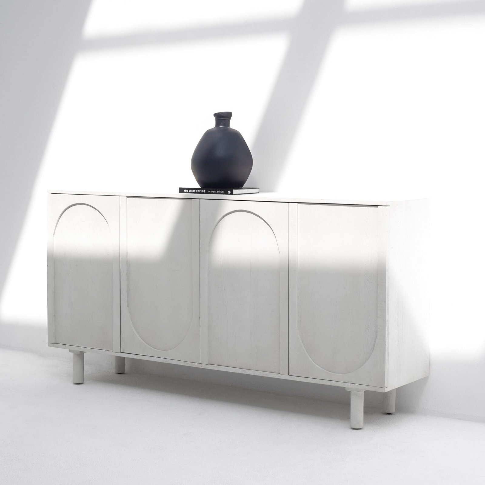 Vandana Pebble Arista Wooden Sideboard for Stylish Indoor & Outdoor Modern Home Interiors Vandana Pebble Arista Wooden Sideboard for Stylish Indoor & Outdoor Modern Home Interiors