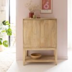 Vandana Prime Nimbus mango wood tall sideboard