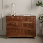 Vandana Nova Aureo mango wood chest of drawers
