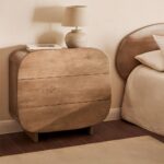 Vandana Hexa Vento 3-drawer chest of drawers in mango wood