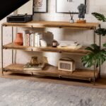 Vandana Nova Prime 3-shelf shelf in Inme mango wood