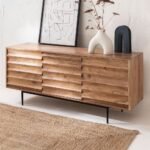 Vandana Arion Terra TV furniture 145x40 cm in acacia wood Petter