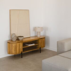 Vandana Arion Flux TV furniture 160x45 cm in mango