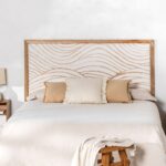 Vandana Flux Vesta Headboard for 150cm bed in Myanna mango wood