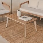 Vandana Grand Aston Rectangular coffee table 90x50 cm in Kaela acacia wood