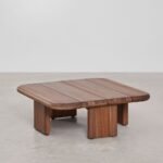 Vandana Grand Maxima Square coffee table 70x70 cm in acacia wood Famara