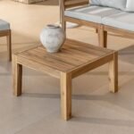 Vandana Hexa Grand Square garden coffee table 60x60 cm in Filips acacia wood
