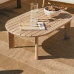 Vandana Hexa Sierra Acacia Wood Vacry Coffee Table