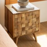 Vandana Arion Nimbus Mango Wood Nightstand