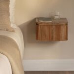 Vandana Nova Optima rectangular bedside table 35x30 cm in acacia wood Biljandi