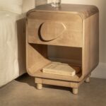 Vandana Nova Ultra mango and acacia wood bedside table