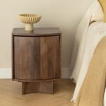 Vandana Nova Grand Bedside table 40x35 cm in Atlanta wood