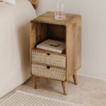 Vandana Arion Sierra mango wood bedside table