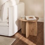 Vandana Terra Orion Side table 45x45 cm in Agathe mango wood