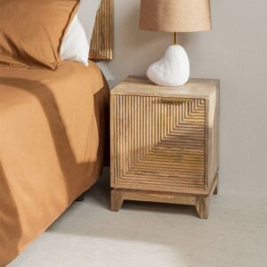 Vandana Amber Nature Design Mango Wood Nightstand