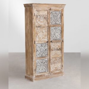 Vandana Hexa Nova mango wood cabinet