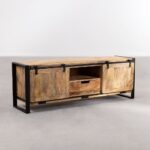 Vandana Amber Field mango wood TV cabinet
