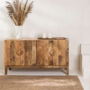 Vandana Grand Terra Mango Wood Sideboard (Solid Wood)