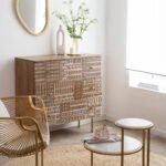 Vandana Ultra Grand carved mango wood chest of drawers