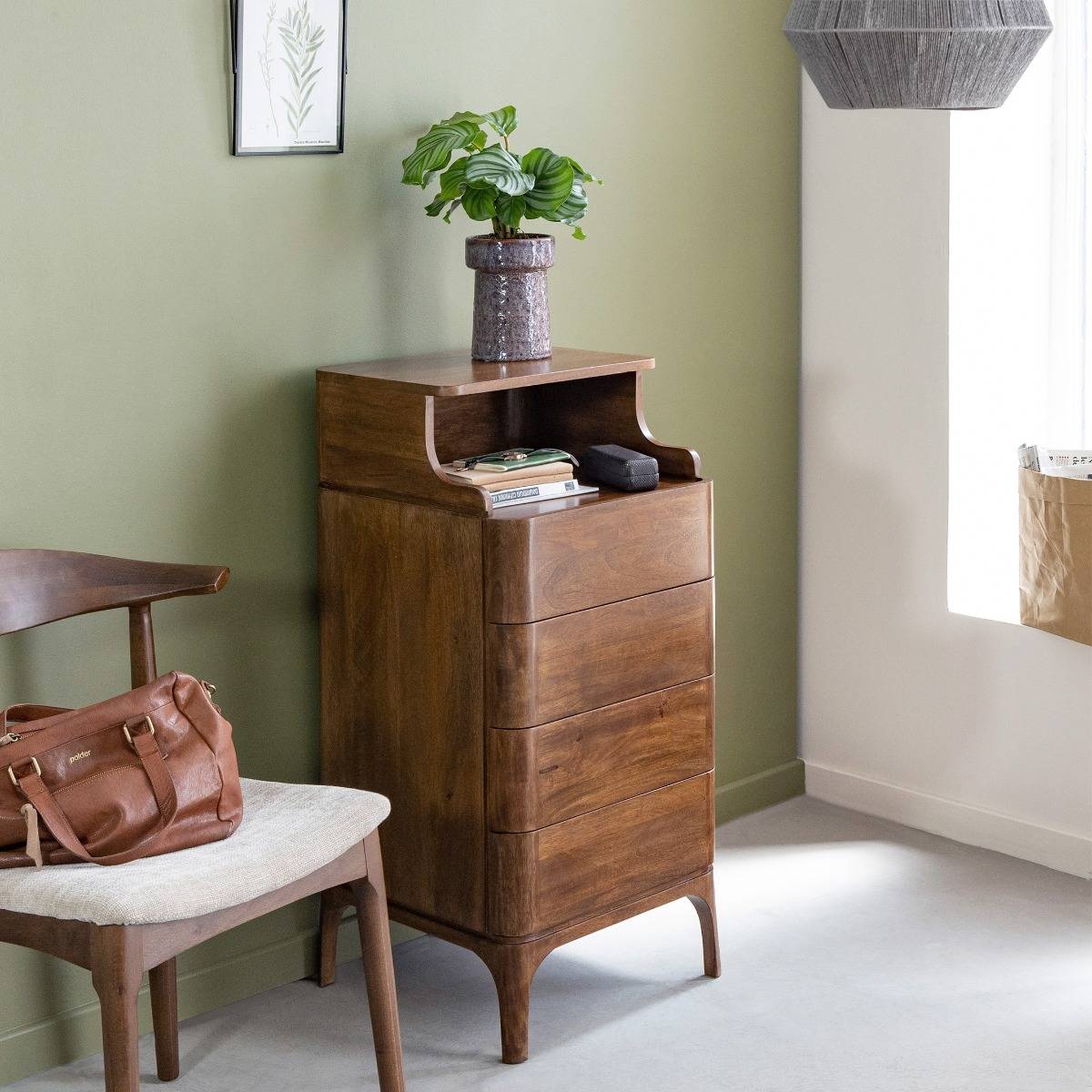 Vandana Ultra Neo mango wood chest of drawers Vandana Ultra Neo mango wood chest of drawers