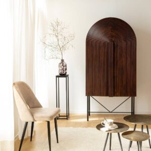 mango wood wardrobe, rounded wooden wardrobe, solid mango wood cabinet, contemporary wooden wardrobe, mango wood furniture India, luxury wooden wardrobe, modern storage wardrobe, black metal leg wardrobe, premium mango wood furniture, handcrafted wooden furniture, bedroom wardrobe cabinet, living room storage cabinet, dining room storage furniture, modern wooden cabinet, artisan wood furniture, eco friendly wood furniture, sustainable wooden furniture, hotel interior furniture, boutique decor furniture, contemporary home storage, export quality furniture, handmade furniture India, premium home decor furniture, modern furniture cabinet, solid wood storage unit, decorative wooden cabinet, mango wood wardrobe India, natural finish wooden wardrobe, modern home furniture, designer wooden decor, floor standing wardrobe cabinet, functional storage furniture, wooden cabinet India, handcrafted furniture cabinet, natural wood home decor, contemporary decorative cabinet, rounded edge furniture, statement wooden wardrobe, warm tone wooden furniture, timeless wooden furniture, premium solid wood wardrobe, large storage cabinet, elegant storage unit, modern bedroom furniture, authentic wood furniture, durable hardwood furniture, refined interior furniture, stylish storage wardrobe, contemporary interior furniture