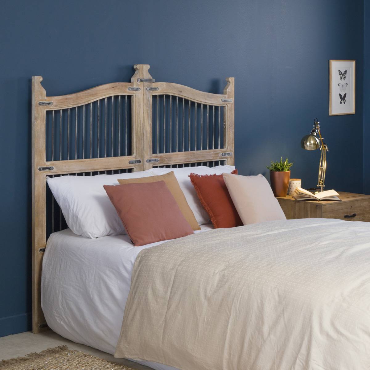 Vandana Vista Cresta 160cm Mango Wood Headboard Vandana Vista Cresta 160cm Mango Wood Headboard Vandana Vista Cresta 160cm Mango Wood Headboard