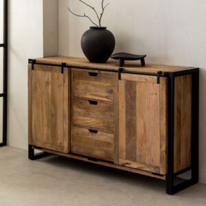 Vandana Vento Prime Mango Wood Sideboard (Solid Wood)