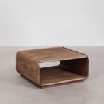 Vandana Amber Haven Square coffee table 75x75 cm in Tinsley wood