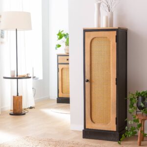Vandana Ultra Pebble mango wood and cane column