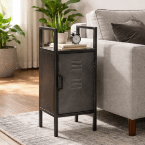 Vandana Ultra Nimbus black metal column Abel