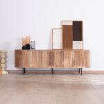 Vandana Silver Layerstyle acacia TV stand Bopee 175 cm