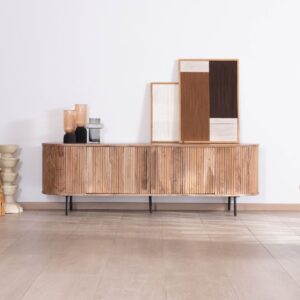 Vandana Silver Layerstyle acacia TV stand Bopee 175 cm
