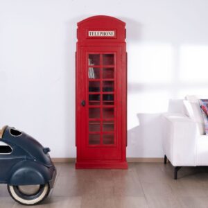 Vandana Royal Shape telephone booth display case Crazy