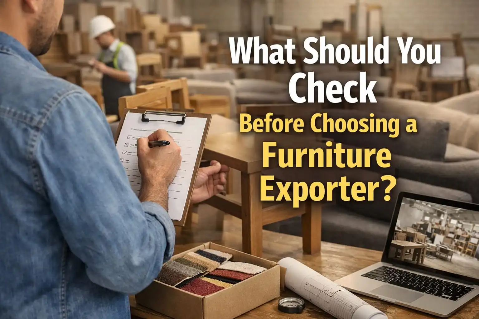 What Should You Check Before Choosing a Furniture Exporter?