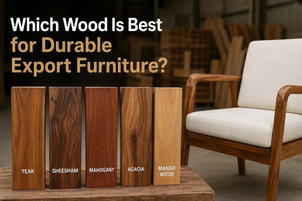 Which Wood Is Best for Durable Export Furniture