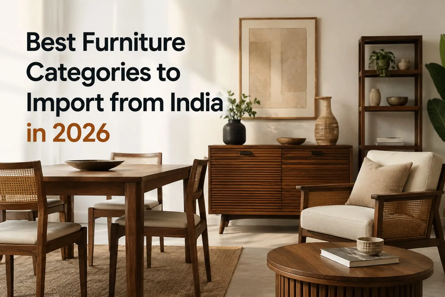 Best Furniture Categories to Import from India in 2026