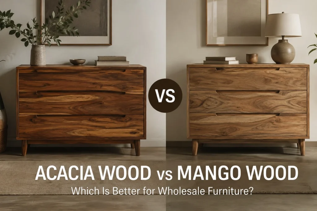 Acacia Wood vs Mango Wood — Which Is Better for Wholesale Furniture