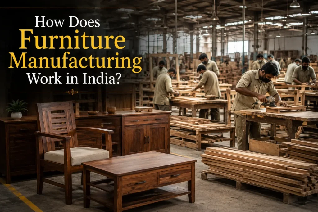 How Does Furniture Manufacturing Work in India