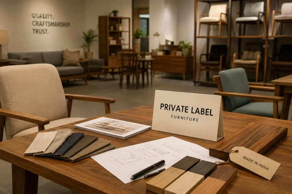 How Retailers Can Build a Private Label Furniture Line from India