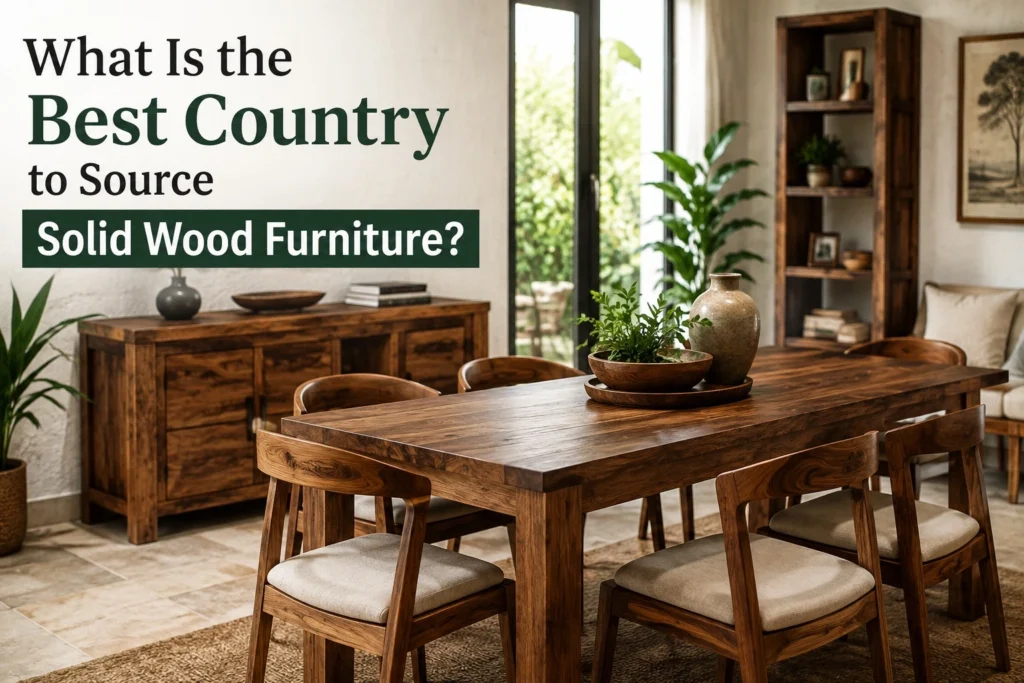 What Is the Best Country to Source Solid Wood Furniture
