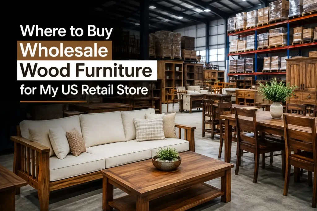 Where to Buy Wholesale Wood Furniture for My US Retail Store