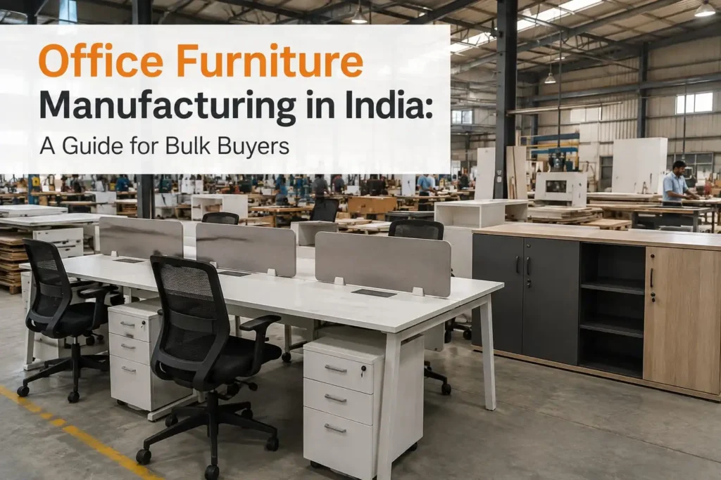 Office Furniture Manufacturing in India A Guide for Bulk Buyers